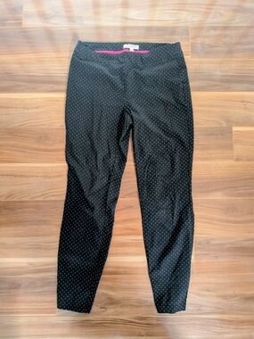 Nanette Lepore Black & White Geometric Diamond Print Ankle Pants – Size S